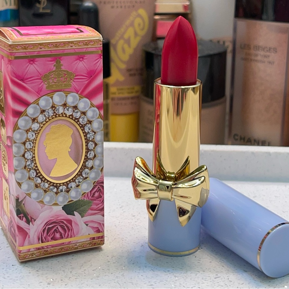 VAULTED ~ PML x Bridgerton II ~ ‘ELON 5’ Satinallure 497 Lipstick ~ RARE HTF NIB
